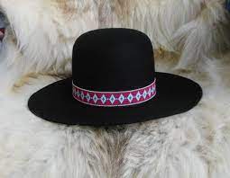 Old Ojibwa Traditional Handloomed Beaded Hatband Medium Indian Etsy Hat Band Mens Hats Fashion Cowboy Hat Styles