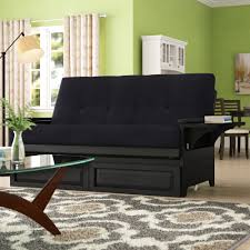 Clean lines easily complement any decor. Red Barrel Studio Lebanon Full 82 Wide Futon And Mattress With Storage Reviews Wayfair