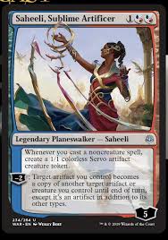 But gold is needed to create the item required to learn the discovery ritual. War Saheeli Sublime Artificer Mtglegacy