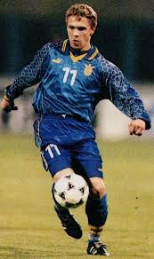 Александр зинченко в стартовом составе на финал лиги чемпионов. Sergei Rebrov Of Ukraine In 1999 Ukraine Football 1990s