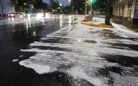 Marzo 14, 2018 17:23 alexis pavón. Asi Lucen Las Calles De Cdmx Tras Fuerte Lluvia Y Granizo Fotos