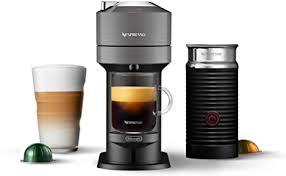 All nespresso machines are equipped with a unique extraction system that guarantees up to 19 bar pressure. Amazon Com Nespresso Vertuo Next Coffee And Espresso Machine By Delonghi With Aeroccino Dark Grey Kitchen Dining