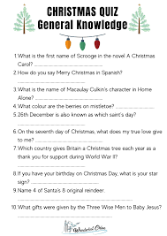 Among these were the spu. 50 Christmas Quiz Questions Printable Picture Rounds Answers 2021