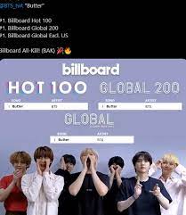 Bts' butter churns out its sixth week at no. Bts Butter Acquires No 1 On Billboard Hot 100 K Pop Band Thank Army For The Immense Love Masala Com