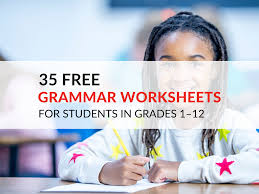 Check spelling or type a new query. 35 Free Grammar Worksheets Grammar Practice Worksheets