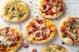 Quick And Easy Mini Pizza Appetizers Recipe Recipe Mini Pizza Appetizers Pizza Appetizers Pizza Appetizer Recipe