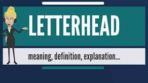 Headed paper just means that it will be more 'official' than you emailing them any old thing you could have typed up yourself your college will know what it is. What Is Letterhead What Does Letterhead Mean Letterhead Meaning Definition Explanation Youtube