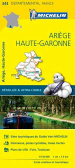 Carte de france departements regions villes carte france. Ariege Haute Garonne 11343 Carte Local F Amazon De Collectif Michelin Fremdsprachige Bucher
