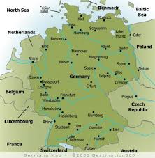 Map of germany with cities and towns. Germany Maps Transports Geography And Tourist Maps Of Germany In Europe