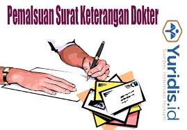 Contoh surat keterangan sakit dari dokter kosong muda mudi. Pemalsuan Surat Keterangan Dokter Yuridis Id