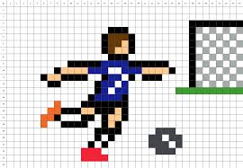 Una que lo liberó y otra que le cambió la suerte. Football Pixel Art