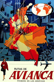 invitacion a viajar おしゃれまとめの人気アイデア pinterest rene laxter ポスター コロンビア 航空会社