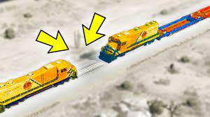 Even if you park any number of cars on the tracks, the train will just knock them aside and continue. Can A Train Stop The Train In Gta 5 Youtube