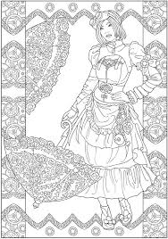 Once you find a printable coloring page you love, you want to make sure to use a set of colored pencils that you love. Welcome To Dover Publications Steampunk Coloring Fashion Coloring Book Creative Haven Coloring Books