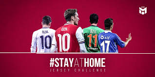 Find many great new & used options and get the best deals for mesut özil hand signed werder bremen autograph card at the best online prices at ebay! Mesut Ozil On Twitter To Make Sure You Are Really Staying At Home I M Inviting You All To My M1o Jersey Challenge Send Me Your Pictures With My Jerseys Comment Here From