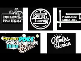 Selanjutnya, kumpulan gambar logo squad ml polos kepala manusia yang sangat unik dan menarik. 28 Mentahan Logo Quotes Keren Png Anime Mania
