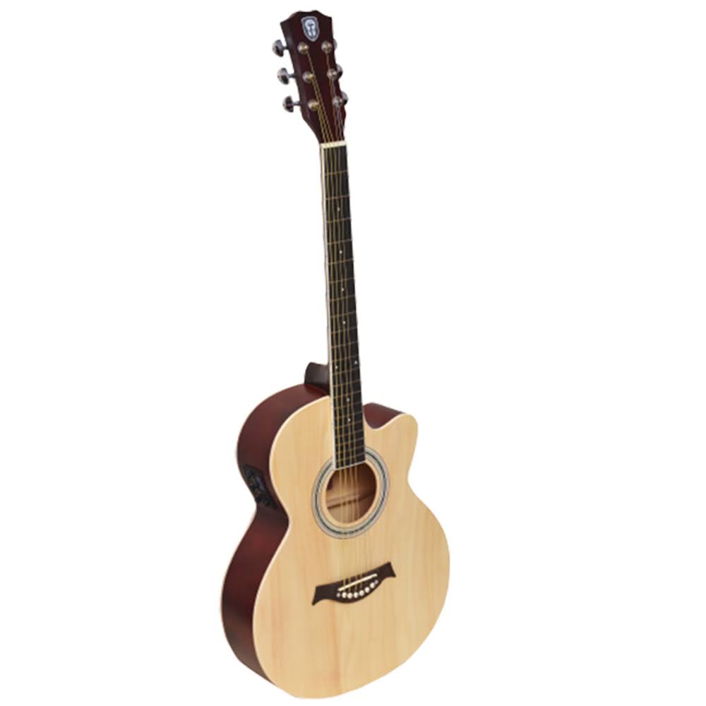 Techno TM-39 EQ3 Semi-Acoustic Guitar - Natural product image