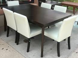 We have a wide range of styles that fit the interior of the modern dining room. Breathtaking Ideas Of White Leather Dining Room Chairs Concept Logika Meme Bbm