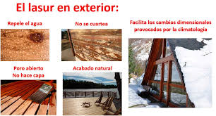 Resultado de imagen de diferencias lasur y barniz