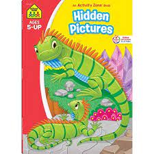 Maybe you would like to learn more about one of these? Buy School Zone Hidden Pictures Workbook 64 Pages Ages 5 Kindergarten 1st Grade Hidden Objects Hidden Picture Puzzles Word Pictures And More School Zone Activity Zone Workbook Series Deluxe Edition