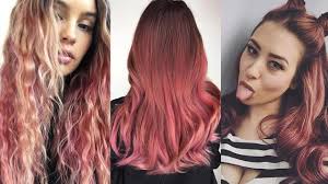 So rather than getting a super light platinum blonde or a buttery golden blonde, give yourself a. 65 Rose Gold Hair Color Ideas Fashionisers C
