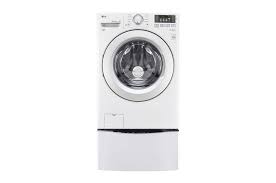 The below video shows how a speed queen top load washer, with a 3.2 capacity rated tub, can hold the same load size as other competitors with larger capacity rated tubs. Lg Wm3080cw 4 3 Cu Ft Ultra Large Capacity Front Control Washer