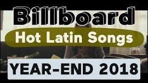 Billboard Top 100 Best Latin Songs Of 2018 Year End Chart