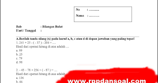 Soal online matematika kelas 6 sd bab 1 bilangan bulat langsung cara menyelesaikan soal cerita bilangan bulat operasi pecahan bersusun. Soal Cerita Tentang Bilangan Bulat Kls 6 Jawabanku Id