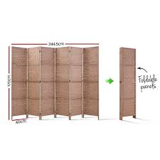 5 out of 5 stars (5) $ 196.00 free shipping favorite add. Artiss 6 Panel Room Divider Screen Privacy Rattan Timber Foldable Dividers Stand Hand Woven Natural