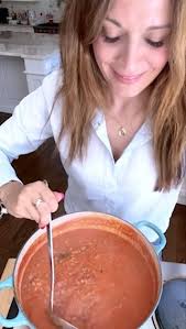 Ragù al Bolognese. Posting this as I board a plane leaving Roma. I like to  make this iconic ragu with good #homemade wine 🍷 and a mix of ground beef  AND pork. This sauce is the beginning of something ...