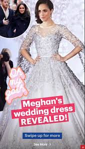Wie es sich bei einer royalen hochzeit gehört, werden keine kosten und mühen gescheut. Meghan Markle So Soll Ihr Hochzeitskleid Angeblich Aussehen