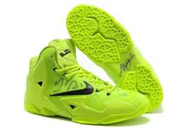 Black And Lime Green Nike Sneakers Lebron 11 T Rex Electric Green Lime Green Black Volt Lebron James Shoes Nike Lebron Shoes Nike Shoes Online