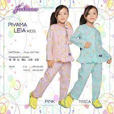 Baju tidur setelan anak perempuan bahan rayon usroq 1 2 3 tahun. Jual Baju Piyama Anak Perempuan Baju Tidur Lengan Panjang Motif Katun Di Lapak Multibrand Hijab Syari Bukalapak