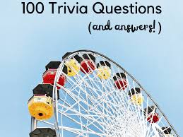 1960s trivia questions history 1. 100 Fun Trivia And Quiz Questions With Answers Hobbylark