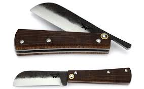 Frederic Marchand Seefahrermesser Fassdauben Griffschalen Weinfass