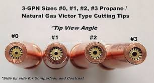 Propane Natural Gas Cutting Tip 3 Gpn 0 For Victor Type