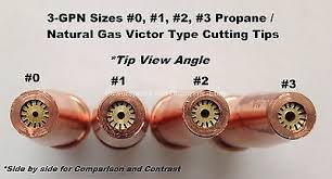 propane natural gas cutting tip 3 gpn 0 for victor type