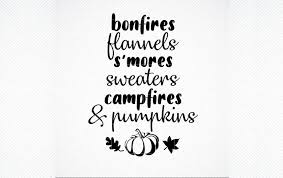 Bonfires Flannels S Mores Sweaters Graphic By Svg Den Creative Fabrica