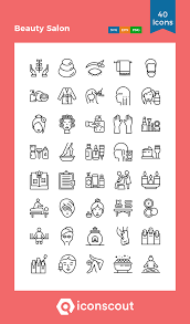 Download Beauty Salon Icon Pack Available In Svg Png Icon Fonts In 2021 Icon Pack Icon Beauty Salon