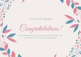 Plan to make at the least: Customize 30 Engagement Cards Templates Online Canva