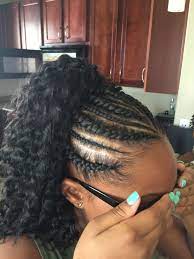 Back To School Hairstyles For Kids Crochet Ponytail With Braids Hair Styles Braids For Black Hair Crochet Braids For Kids