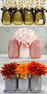 Glass jars, frames and cute seamless backgrounds. 25 Mason Jar Centerpiece Ideas For Weddings My Online Wedding Help Wedding Planning Tips Tools