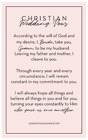 Ideas For Writing Your Own Wedding Vows Plus A Free Sample Script Christian Wedding Vows Christian Wedding Wedding Vows Examples
