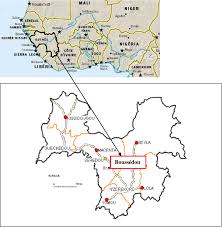 (classé 76 e) densité 52 hab./km 2 économie idh (2014) 0,41 (faible ; Localisation Du Village De Boussedou En Guinee Forestiere Guinee Download Scientific Diagram