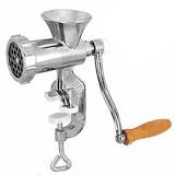 Amazon.com: Manual Meat Grinder, Aluminum Alloy Hand Crank ...
