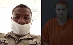 Teddy Cobb segundo cómplice de Aaron David Robinson, El que supuestamente  le ayudó a limpiar la evidencia del cuarto de armería. En el caso de  Vanessa Guillen 🥺