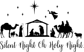 If you use the image, credit silhouettegarden.com as the source. Download December Bible Reading Plan Transparent Nativity Scene Silhouette Full Size Png Image Pngkit