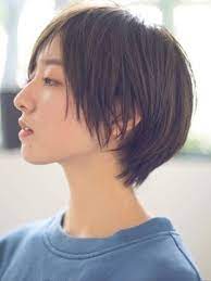 マニッシュ ネイビーカラー フレンチボブ ワンサイドショート センシュアルショート 黒髪 大人かわいい 前下がり 大人ボブ 小顔 マッシュ ボブ ナチュラルボブ 無造作 くせ毛風 似合わせカット 簡単スタイリング 重め 髪型は ブックマーク しておくと便利 2020