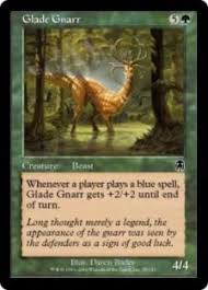 Hit that to open up the redeem. Game Card Glade Gnarr Magic The Gathering Apocalypse Col Mtg Apc En 078