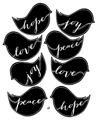 Lostbumblebee Birds Of A Feather Peace Love Joy And Hope Hope Joy Peace Bird Quotes Hope Christmas